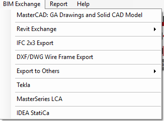 BIM Exchange | MasterSeries Help