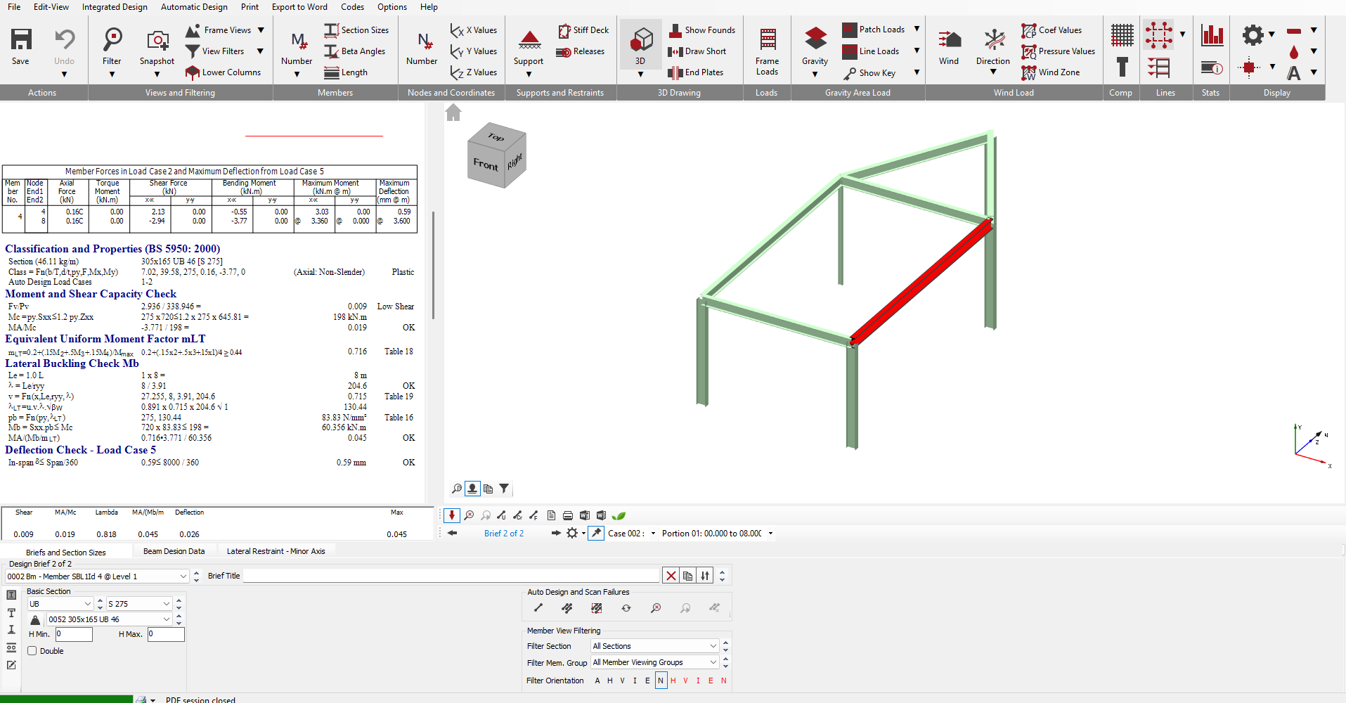 Manually designing a Member | MasterSeries Help