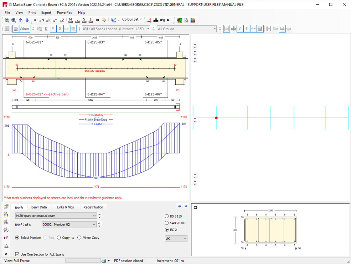Concrete Design | MasterSeries Help