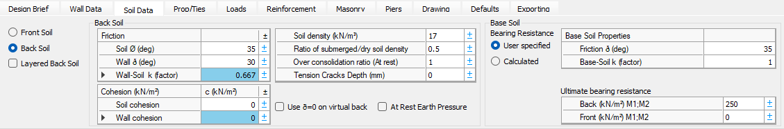 Soil Data Tab | MasterSeries Help
