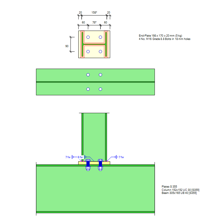 Highest Fixing Point Offset Rotating and Offsetting Connections in MasterSeries | MasterSeries Help