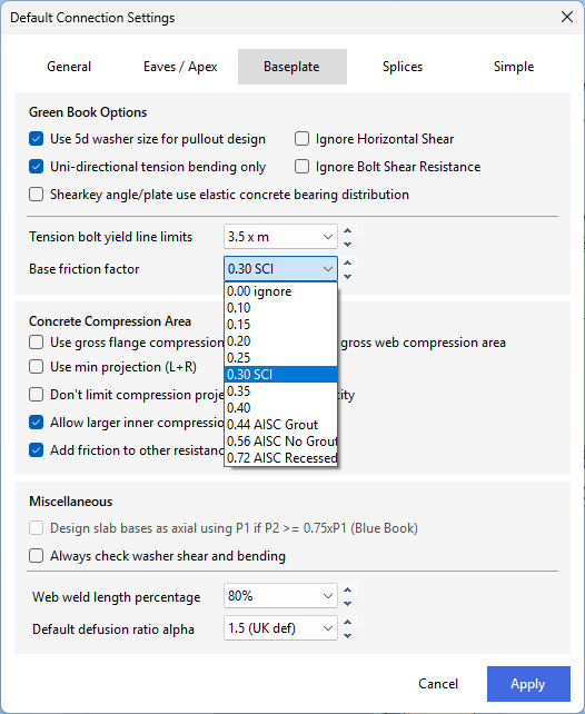 Base Plate | MasterSeries Help