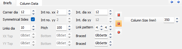 Column Data Tab | MasterSeries Help