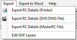 Main Menu Summary | MasterSeries Help