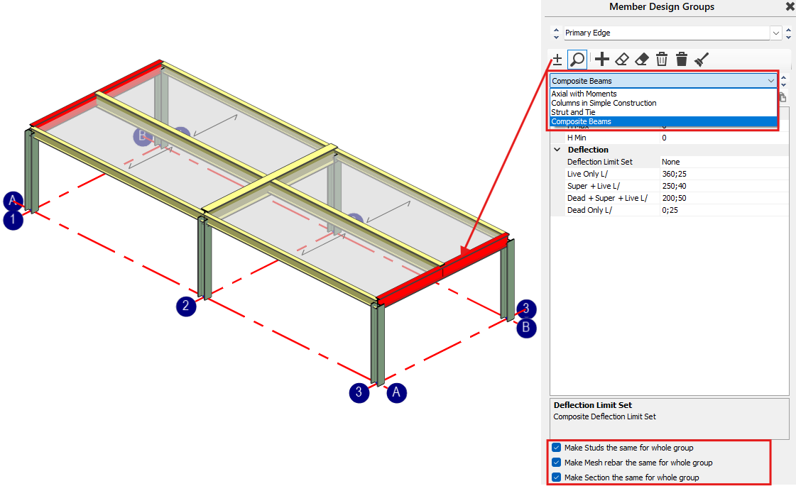 MasterFrame Integrated Composite Design Tutorial | MasterSeries Help