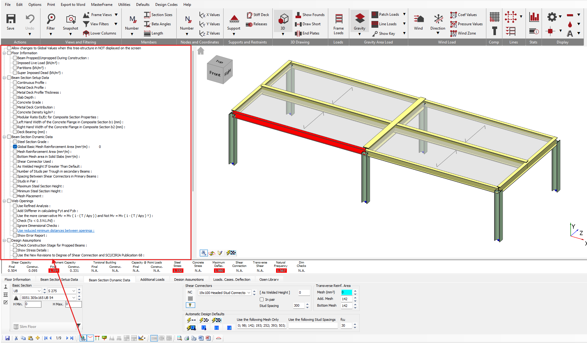 MasterFrame Integrated Composite Design Tutorial | MasterSeries Help
