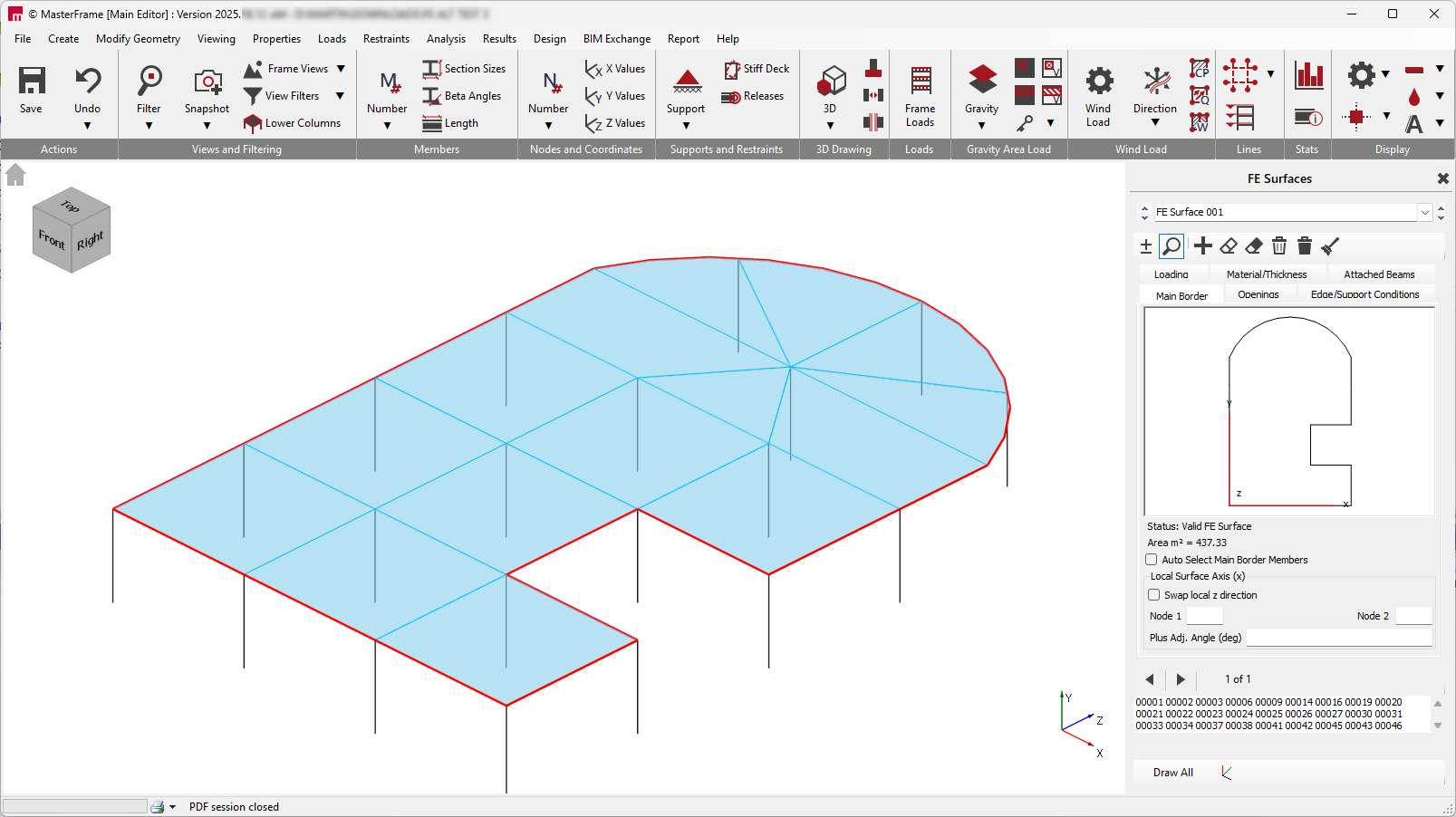 FE Surface Alternate Pattern Loading | MasterSeries Help
